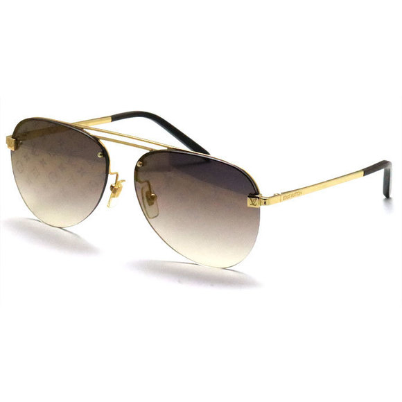 Louis Vuitton Clockwise Sunglasses Gold Monogram - Picture 1 of 7